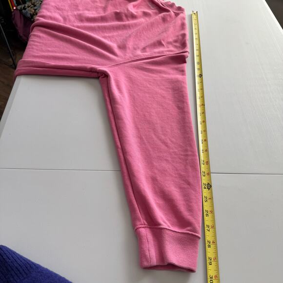 Nike Dri Fit Get Fit Swoosh Graphic Crewneck Pullover Sweatshirt Pink Women M - Picture 11 of 11